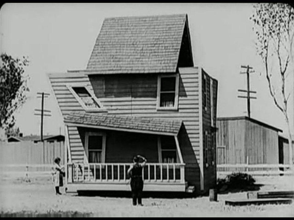 A still from Buster Keaton's <em>One Week</em>.