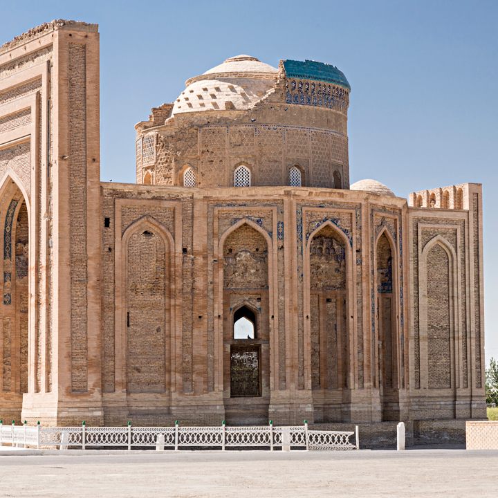Turabeg Khanym Complex in Konye-Urgench, Turkmenistan