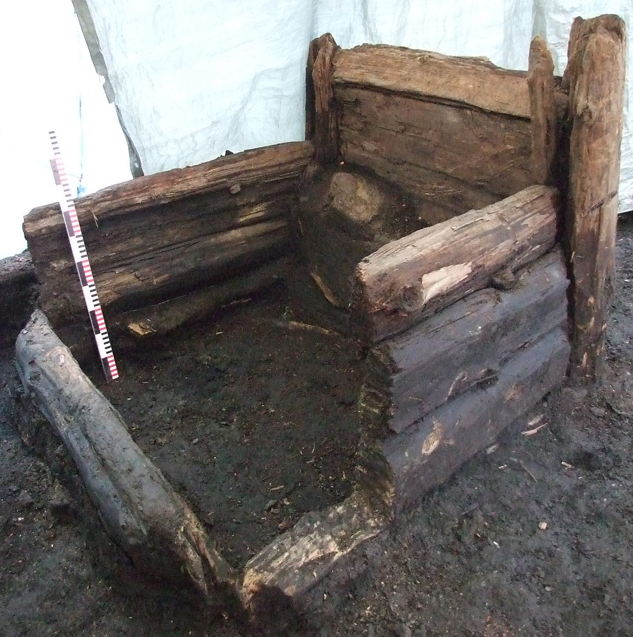 Modern technology is extracting lost secrets from this 14th-century wooden latrine in Riga, Latvia.