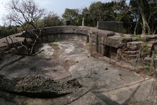 Former gun position at the Mount Davis Battery.
