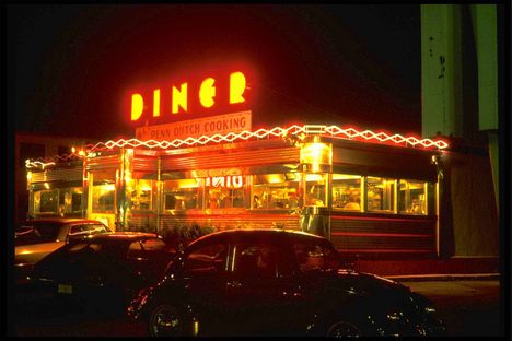 Neff's Diner in Allentown, Pennsylvania, was Gutman's go-to source for "Allentown-style" steak sandwiches.