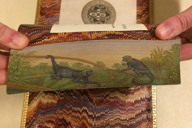 Lovely Hidden Paintings Adorned the Edges of Historic Books - Atlas Obscura