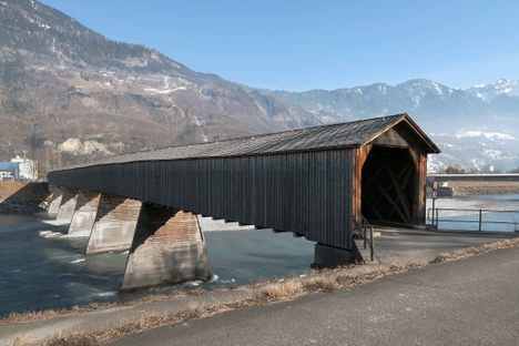 Rhine Bridge Sevelen-Vaduz