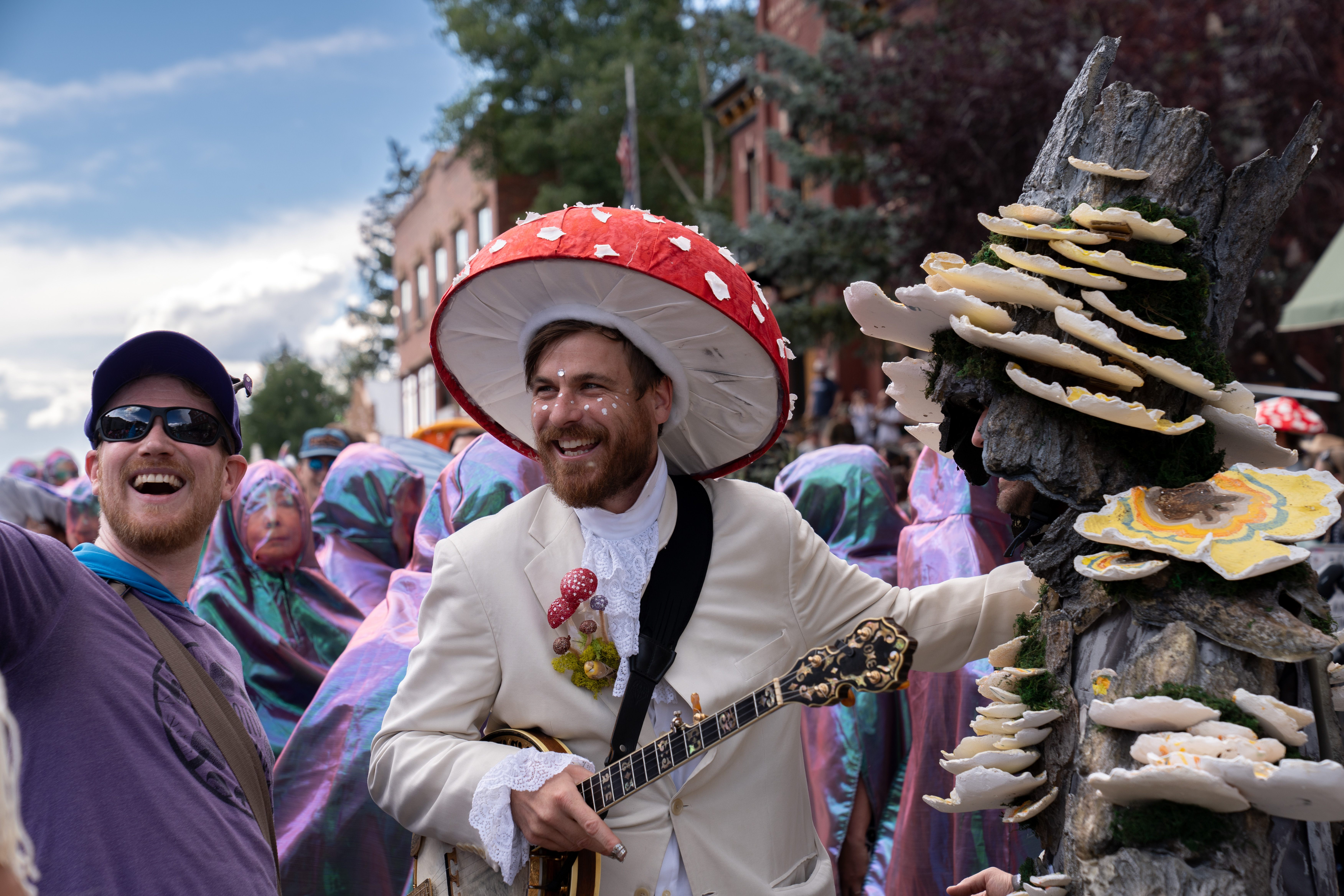 Telluride’s Mushroom Festival celebrates the biodiversity of local fungi.