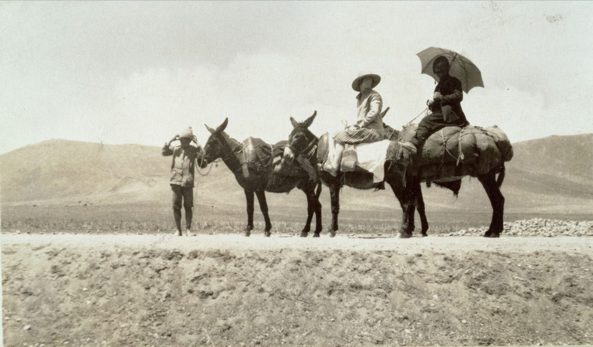 Freya Stark was often annoyed to find herself compared to another famous traveler, Gertrude Bell. She once noted the Bell traveled with, “three baggage mules, two tents, and three servants: so I consider we were the more adventurous.”