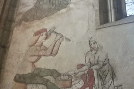 Detail of fresco.
