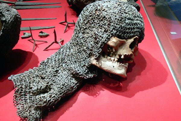 One of the skulls.