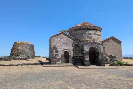 Nuraghe and Church of Santa Sabina