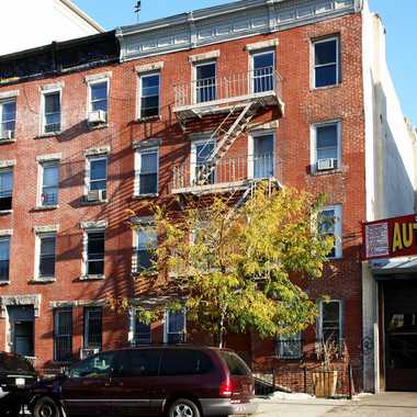 The Leaning Brownstone