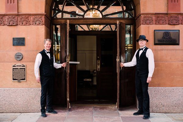 Walking into the Oxford is like stepping back in time.