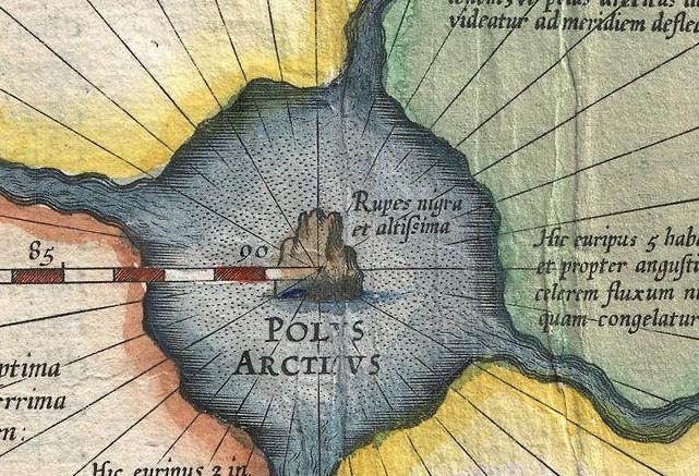 The Mysteries of the First-Ever Map of the North Pole - Atlas Obscura