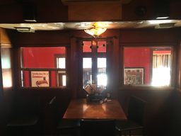 End of the dining car