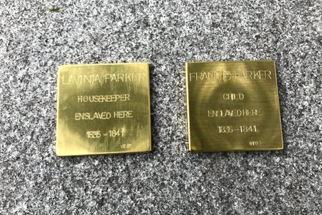These plaques are a permanent record of a dark period in Burlington's past.
