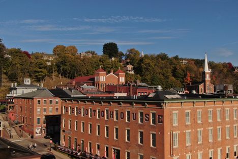 The DeSoto House Hotel, opened in 1855, is the oldest operating hotel in Illinois. 