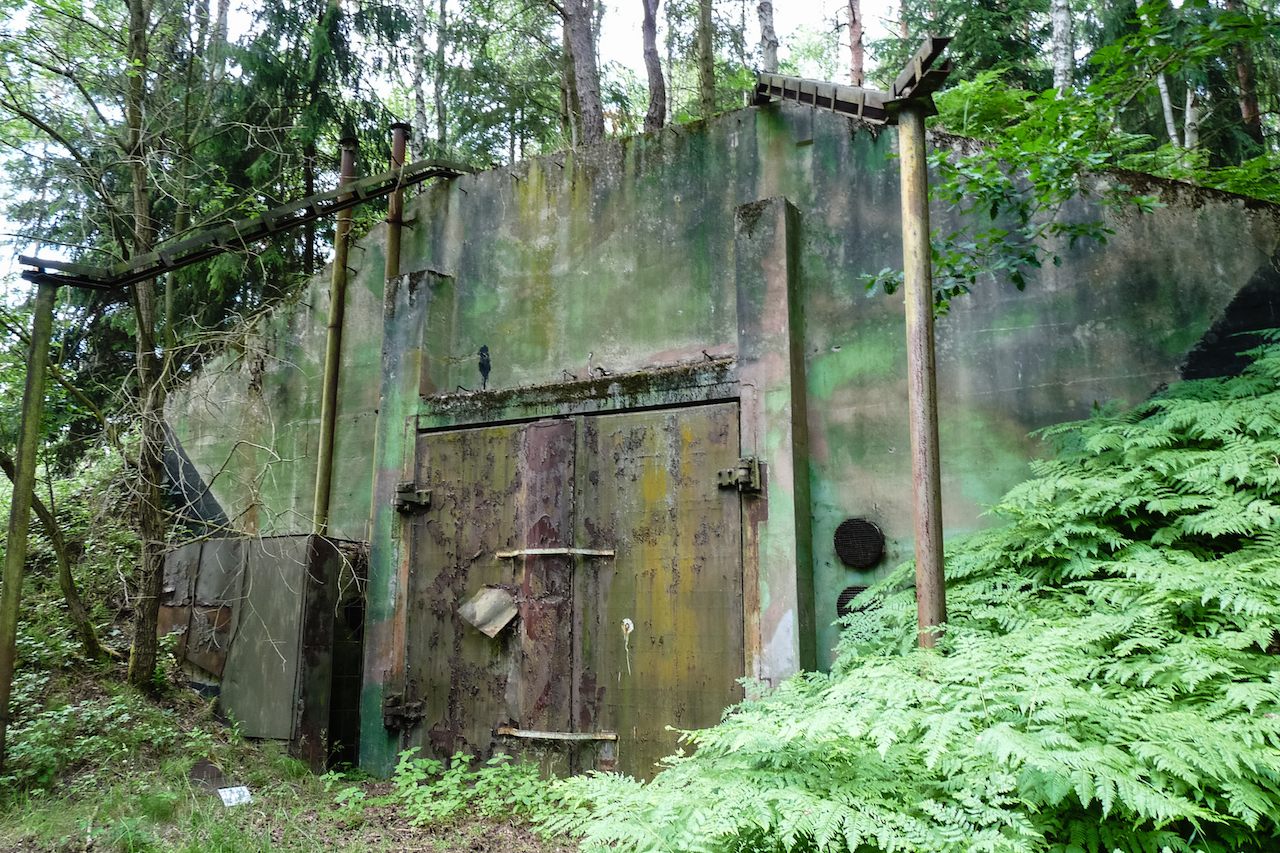 A bunker at Vogelsang Military Base