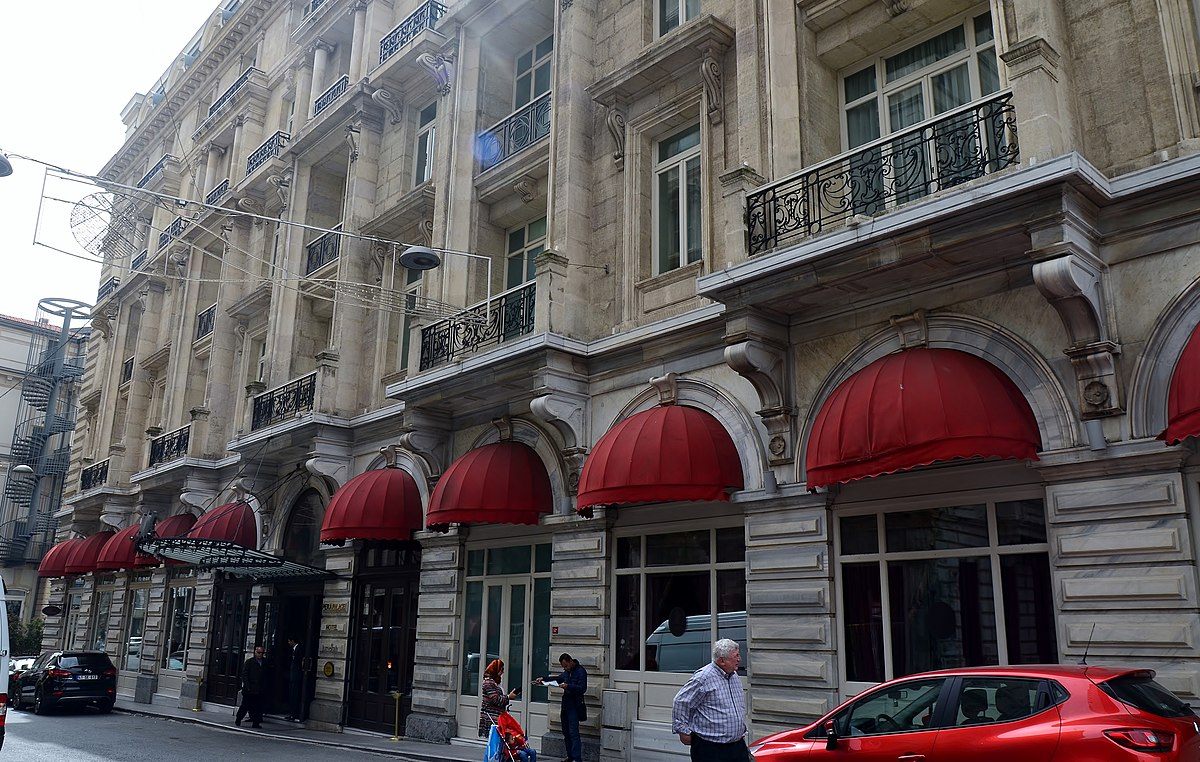 Pera Palace Hotel is one of the most iconic hotels in the city and has a storied history.