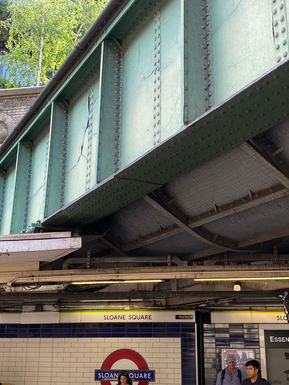 Sloane Square Tube Station In London