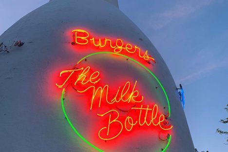 Mary Lou's Milk Bottle