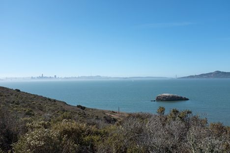 And yet it's only half a mile from the mainland. 