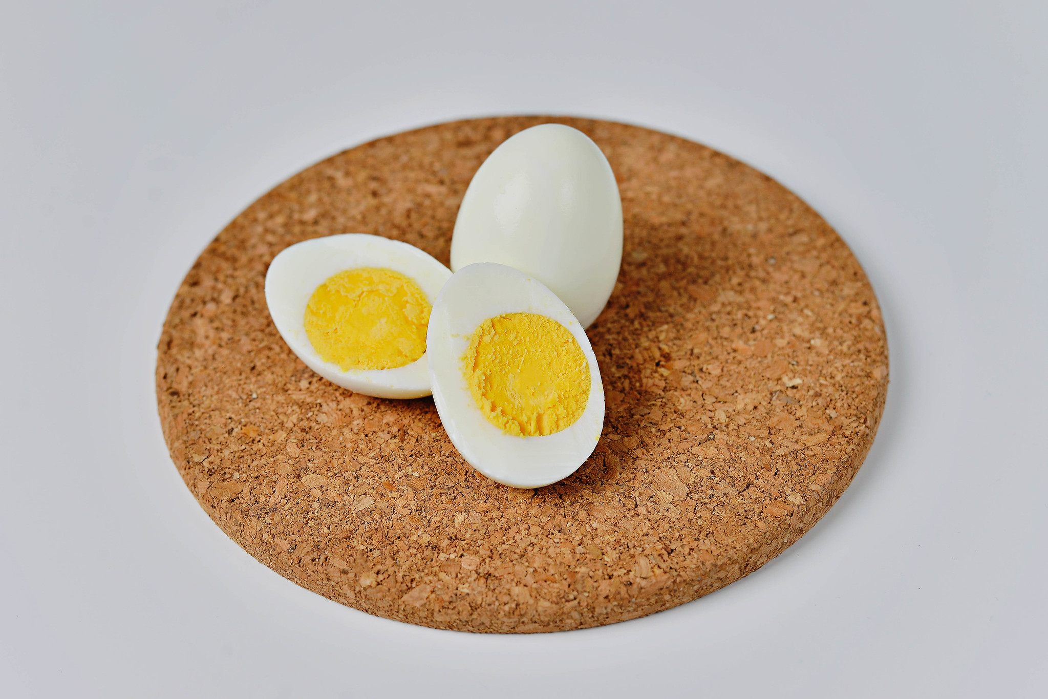 Hard-boiled eggs signify new life and resilience.