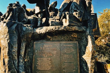 The Irish Memorial at Penn's Landing