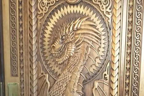 One of the doors.