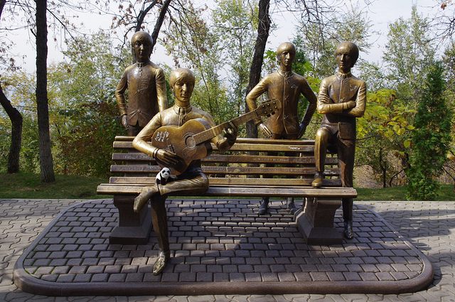 The Beatles were as big in Kazakhstan as they were anywhere else in the world.
