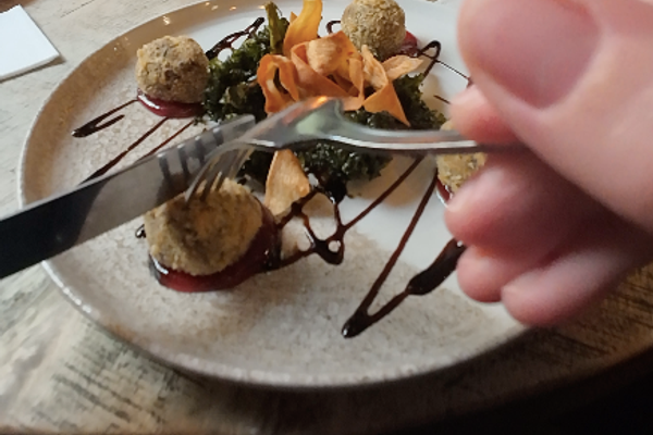 Haggis Bonbons, Arcade Bar, Edinburgh
