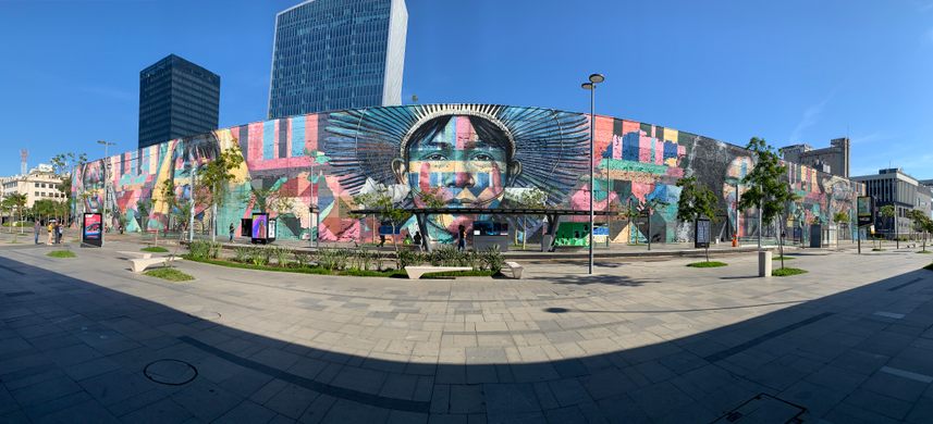 Largest Street Art Mural in the World – Rio de Janeiro, Brazil