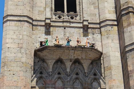 Automaton clock of Guadalajara.