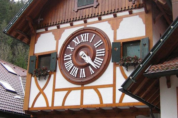 The biggest cuckoo clock in the world.