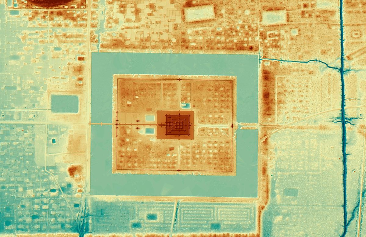 Lidar images peel back vegetation to uncover a range of revelations about the history and decline of Angkor.