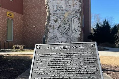 The Wall serves as a reminder of the friendship between the people of Germany and the United States of America.