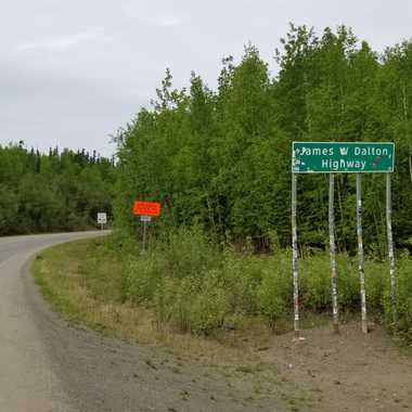 Official start to the Dalton Highway