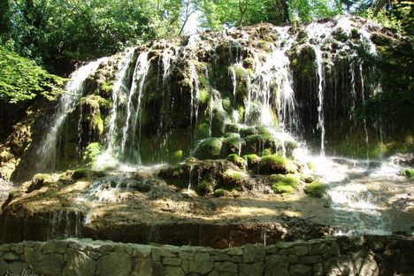 Mossy waterfall
