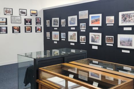 Explore the wide collection of moving military photographs printed in The Stars and Stripes.