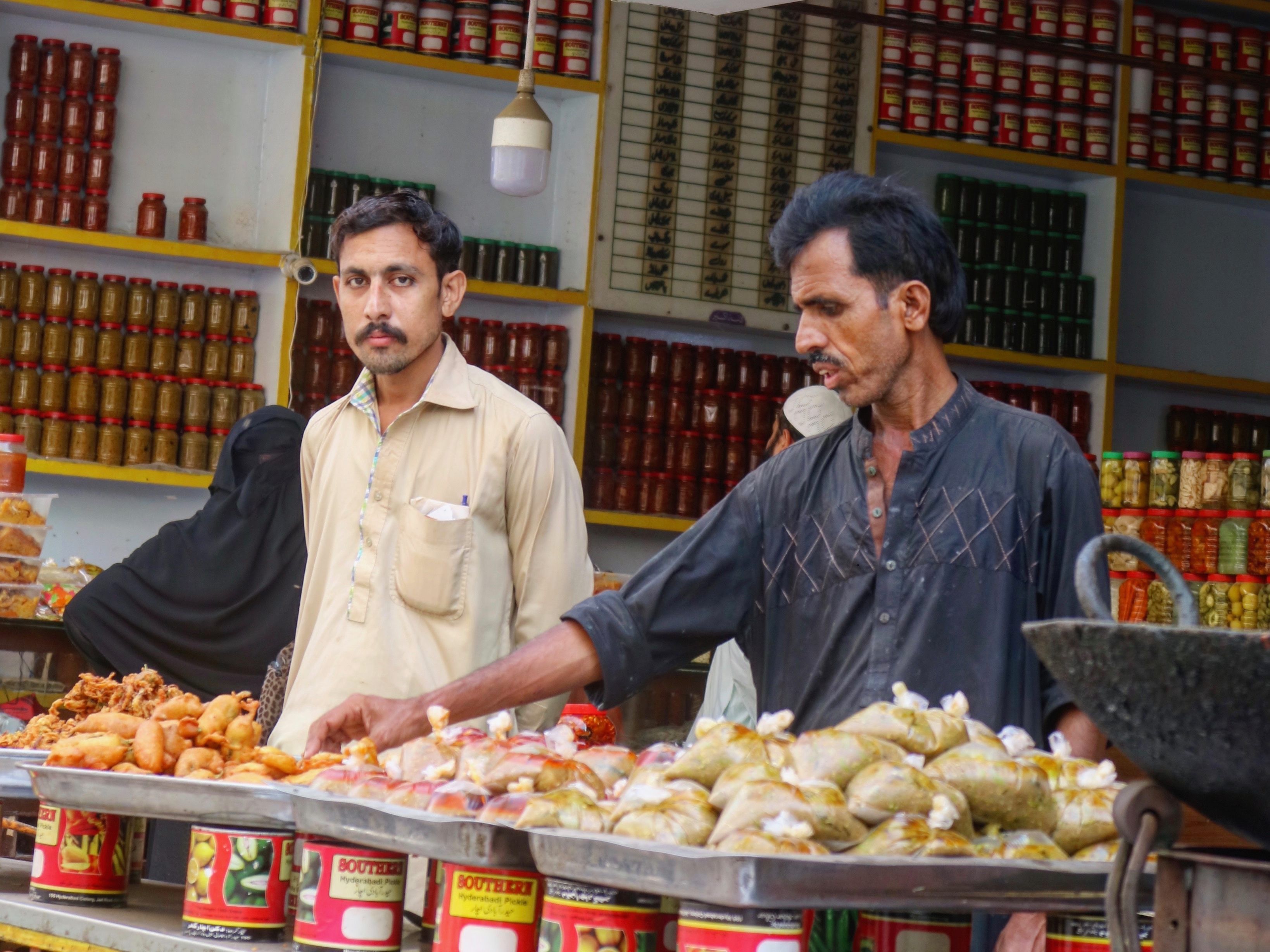 Other vendors on achaar gali. The entire street is known (and named for) its pickle shops.