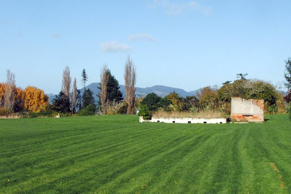 The ruins in 2014