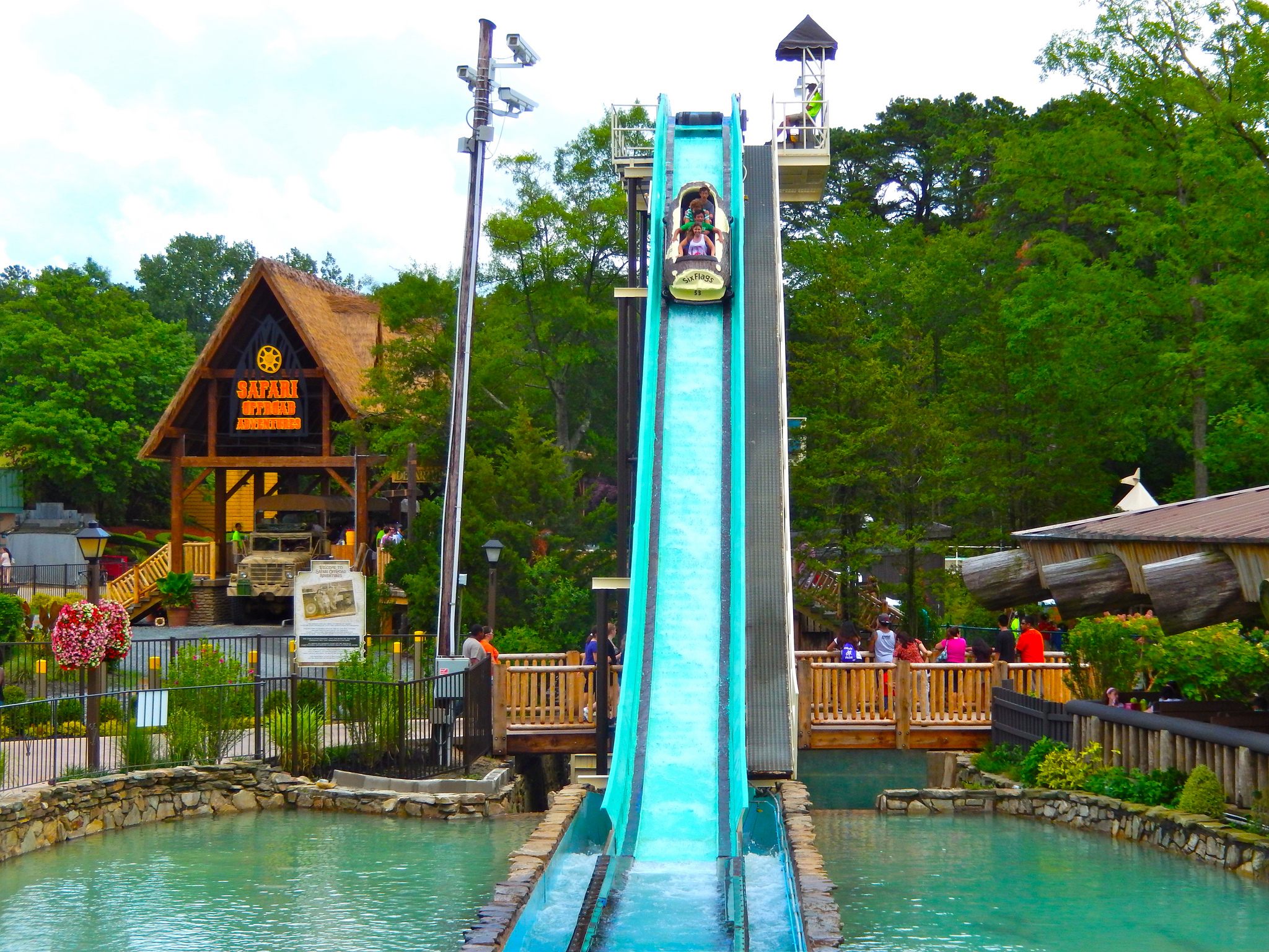 log flume