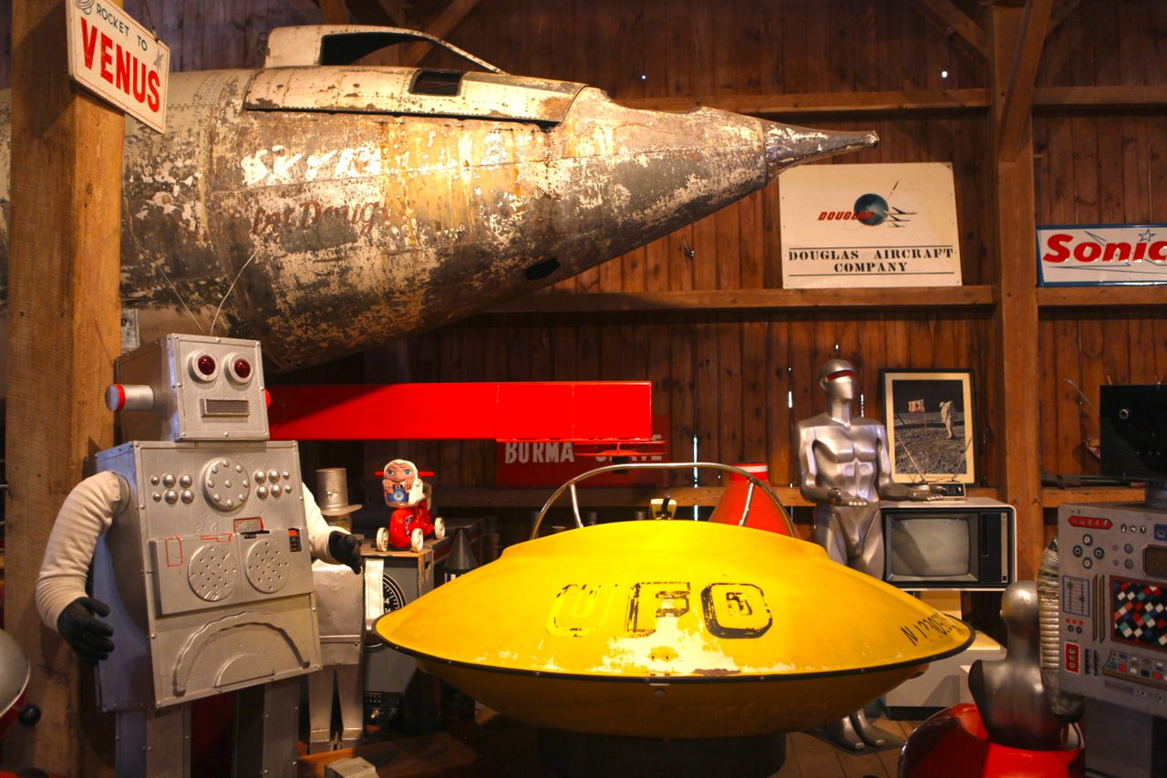 Behold the wonders of the Space Age Museum!