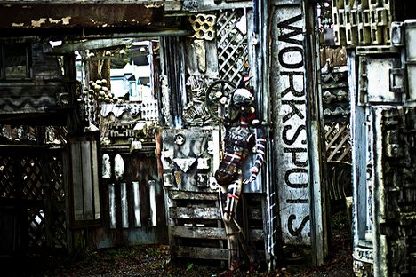 Richard Tracy considers his property his workshop.