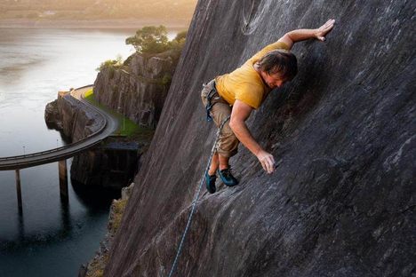 Rock climbing