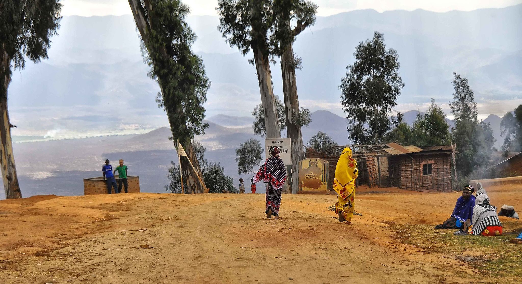 Mtae Village, Tanzania (droughts are not a good thing for old ladies)