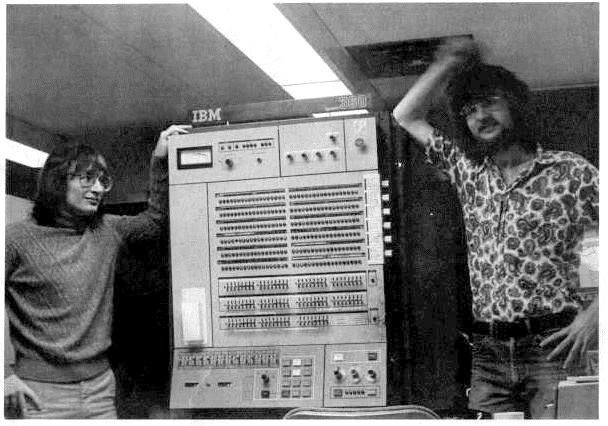 Horton, IBM 360, and Walden, in a publicity shot. 