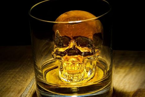 Make Any Drink More Curious With Skull-Shaped Ice