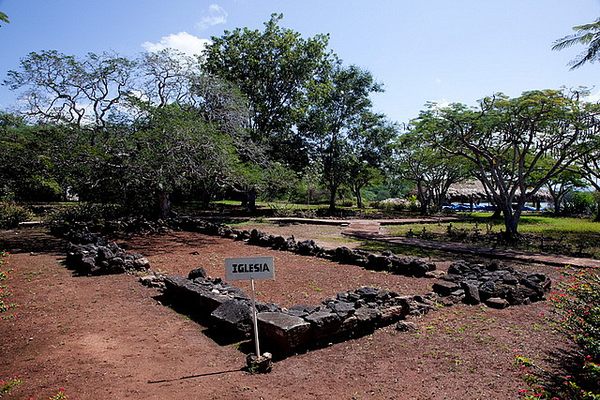 Ruins of a church at La Isabela
