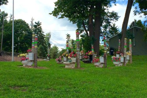Potty Garden at 85 Maple St.