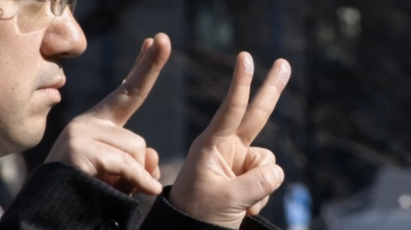 Peace Sign Forgery One Danger of Flashing the Peace Sign Could Be Stolen Fingerprints ...
