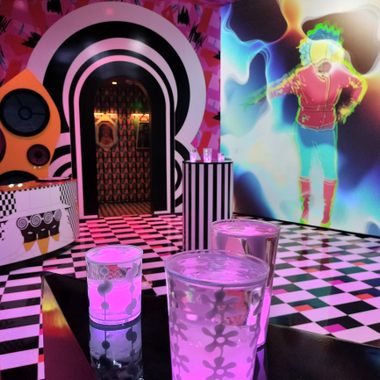The dance floor.