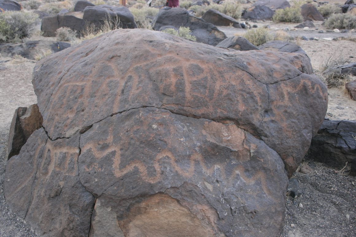 Petroglyphs at Grimes Point